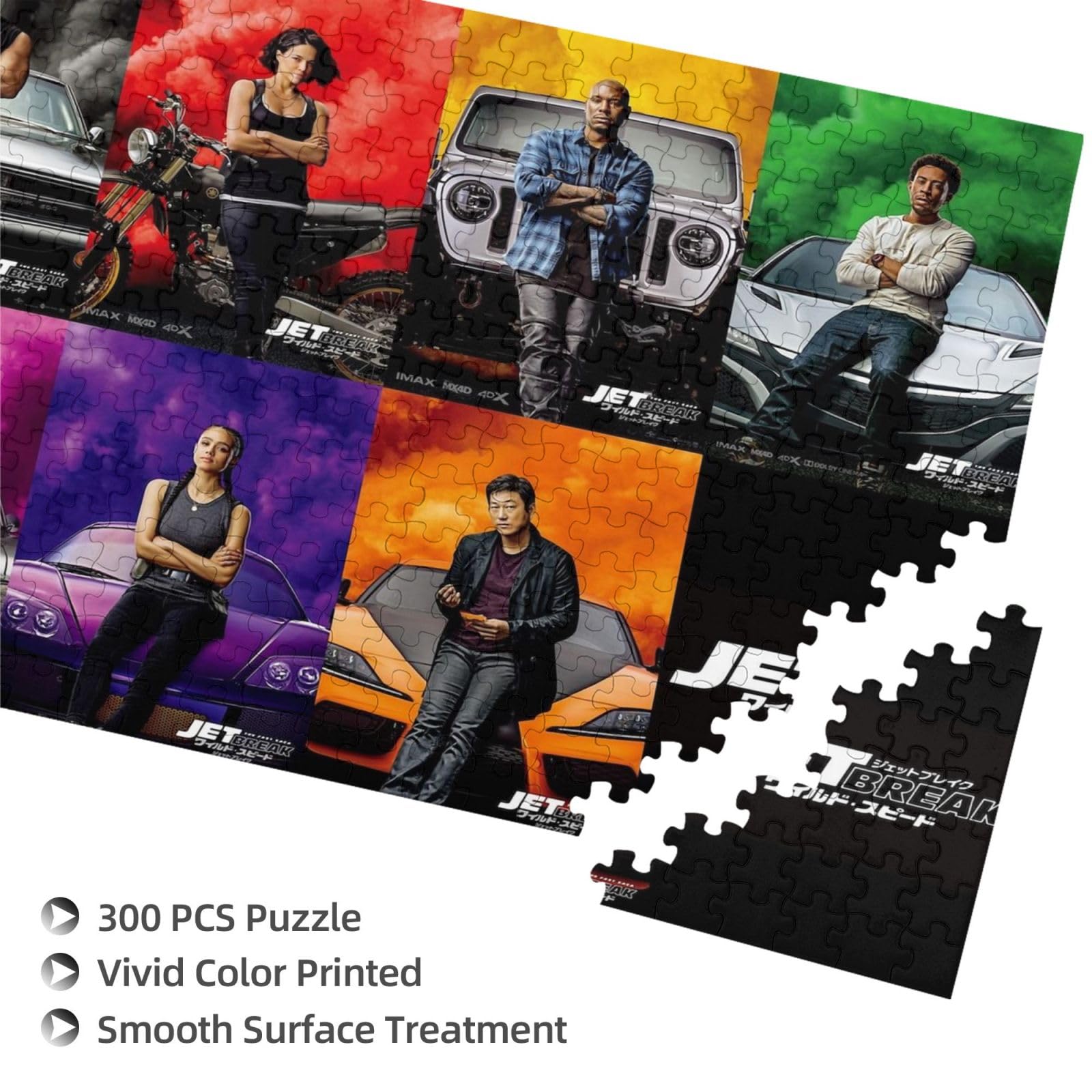 Amazon.co.jp: ワイルド・スピード ジグソー パズル 300ピース 子供用